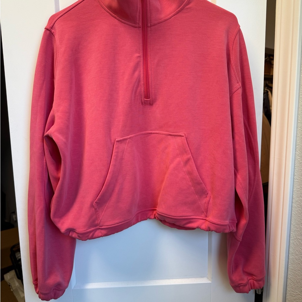 Lululemon Scuba Half-Zip Women's Pink